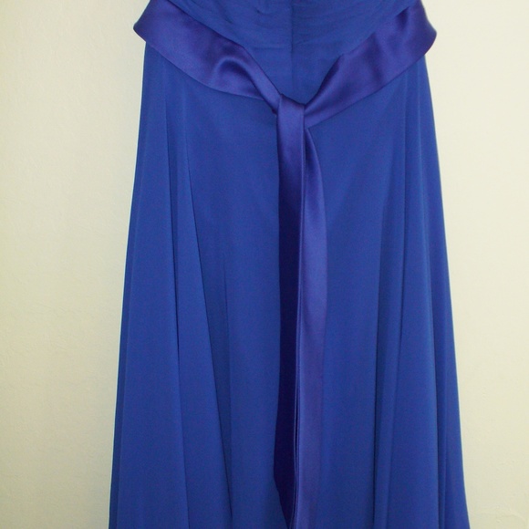 B2 Royal Blue strap dress Size 10-12 (#EV504) - Picture 3 of 7